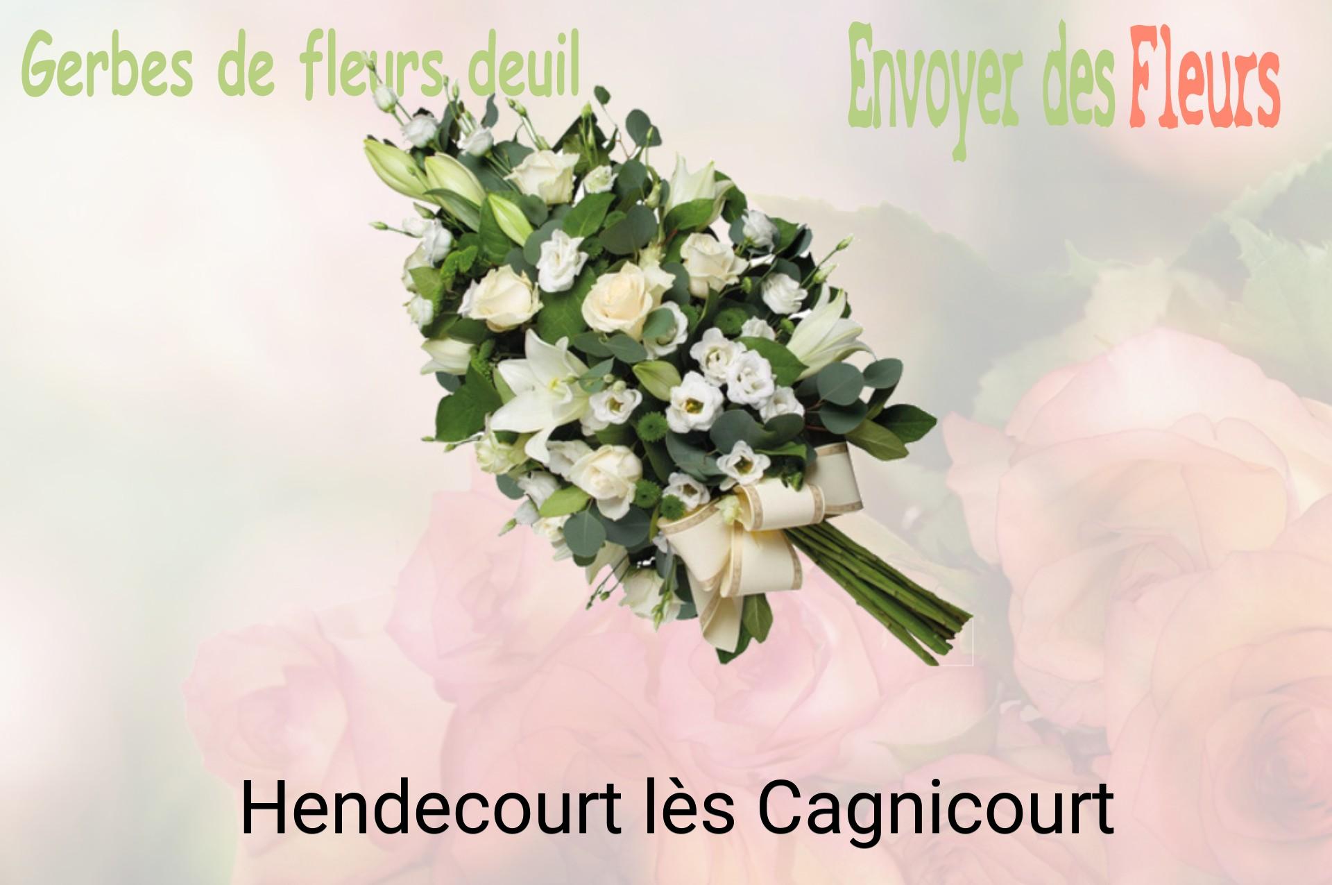Gerbe de fleurs de deuil livrée à Hendecourt-lès-Cagnicourt